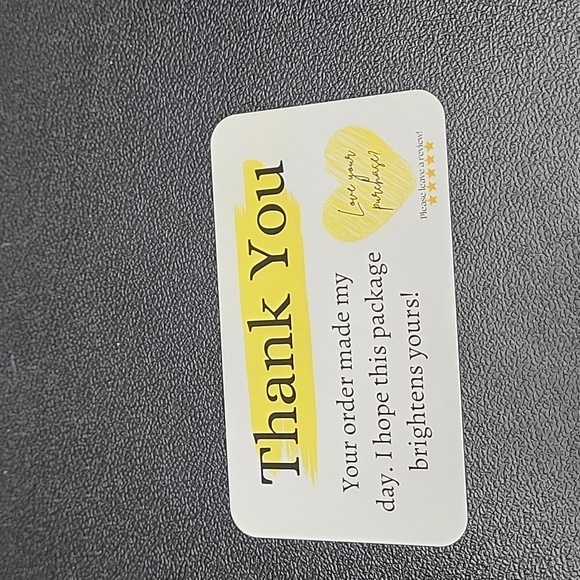 Thank You Cards: Cow Tulip Watercolor Blue Pink Purple Green Red Orange Qty 50 - Picture 8 of 13